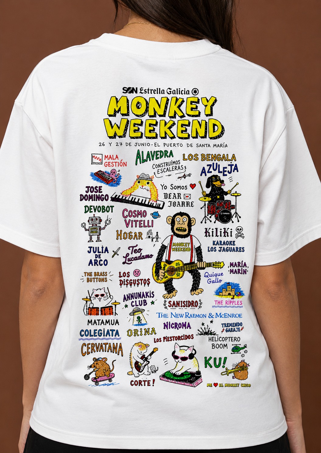 Camiseta Monkey Weekend 2026 - Imagen 2